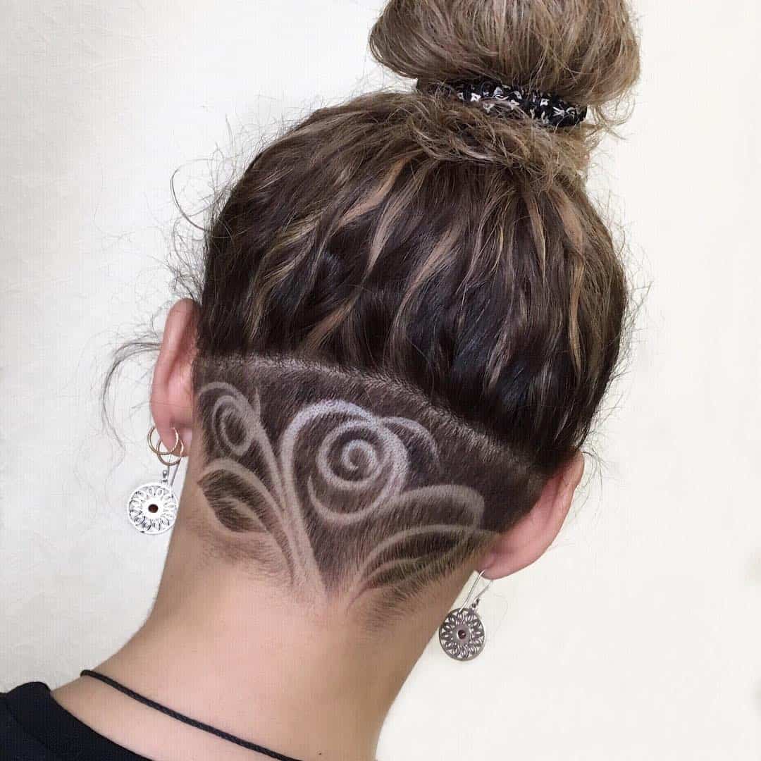 Stylized Rose Undercut