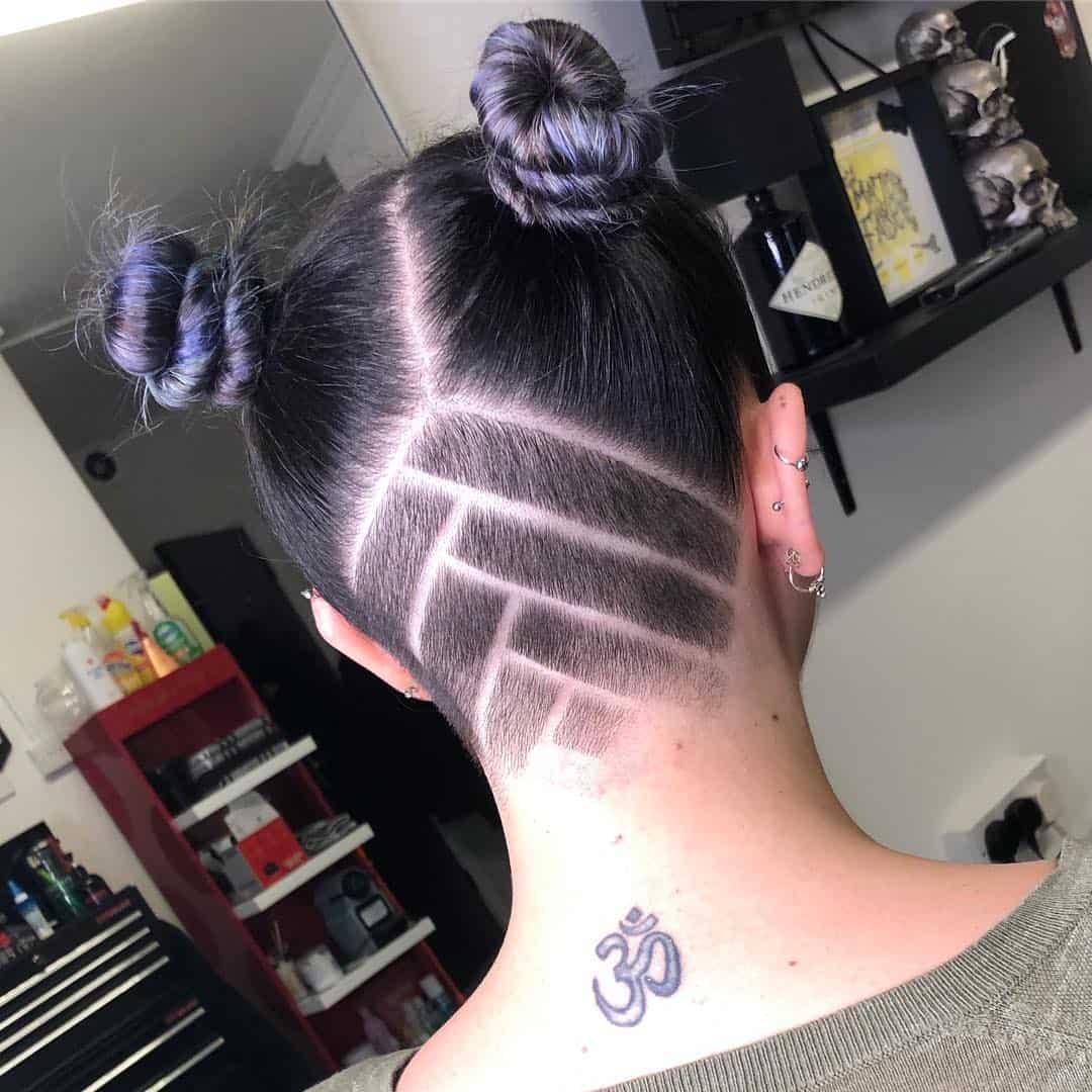 Rectangle Tiled Undercut Design