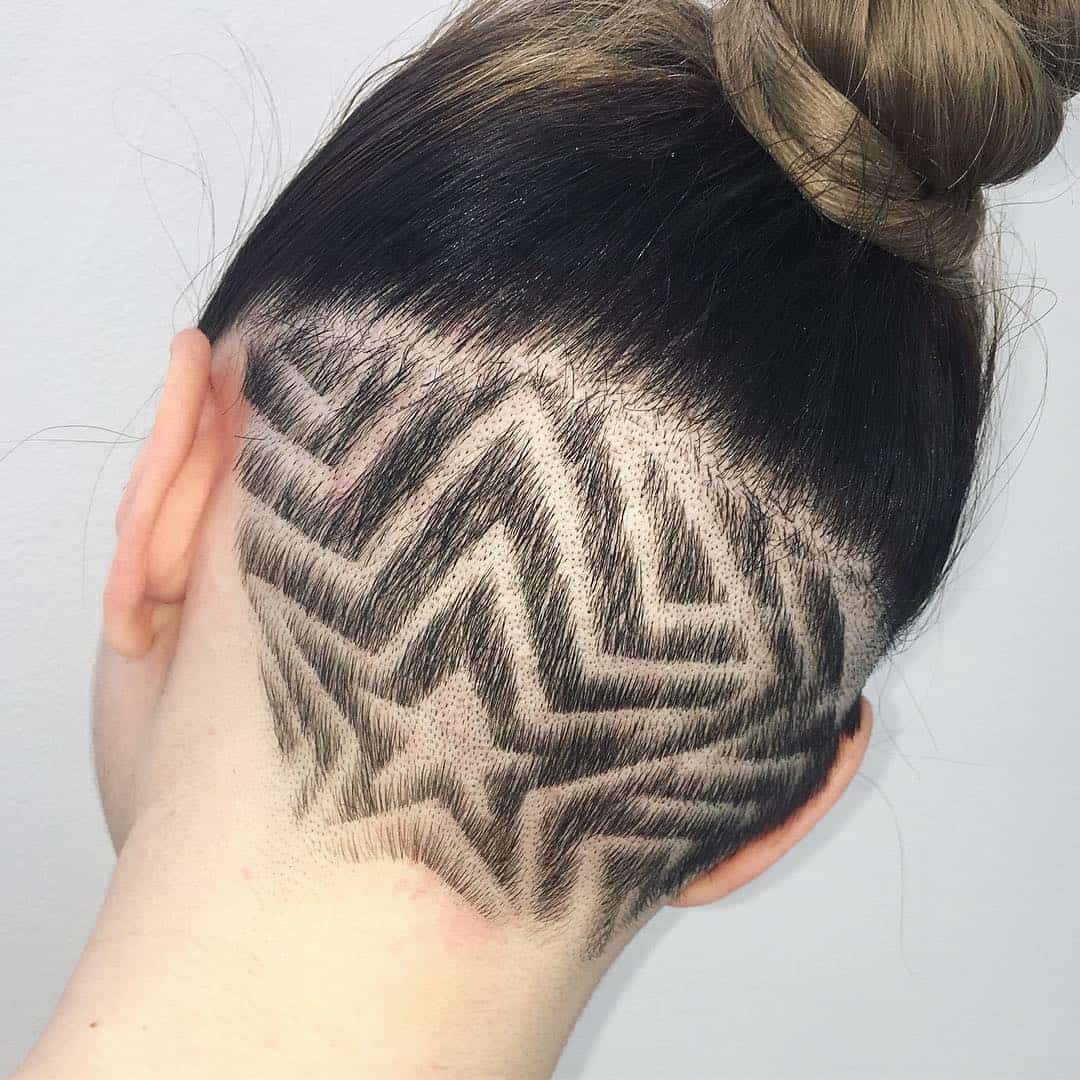 Pulsing Star Undercut Design