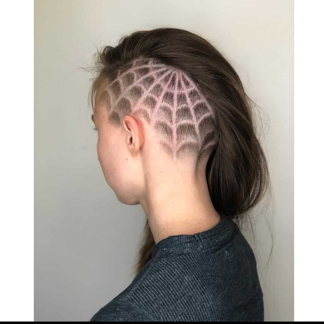 Spiderweb Undercut Design