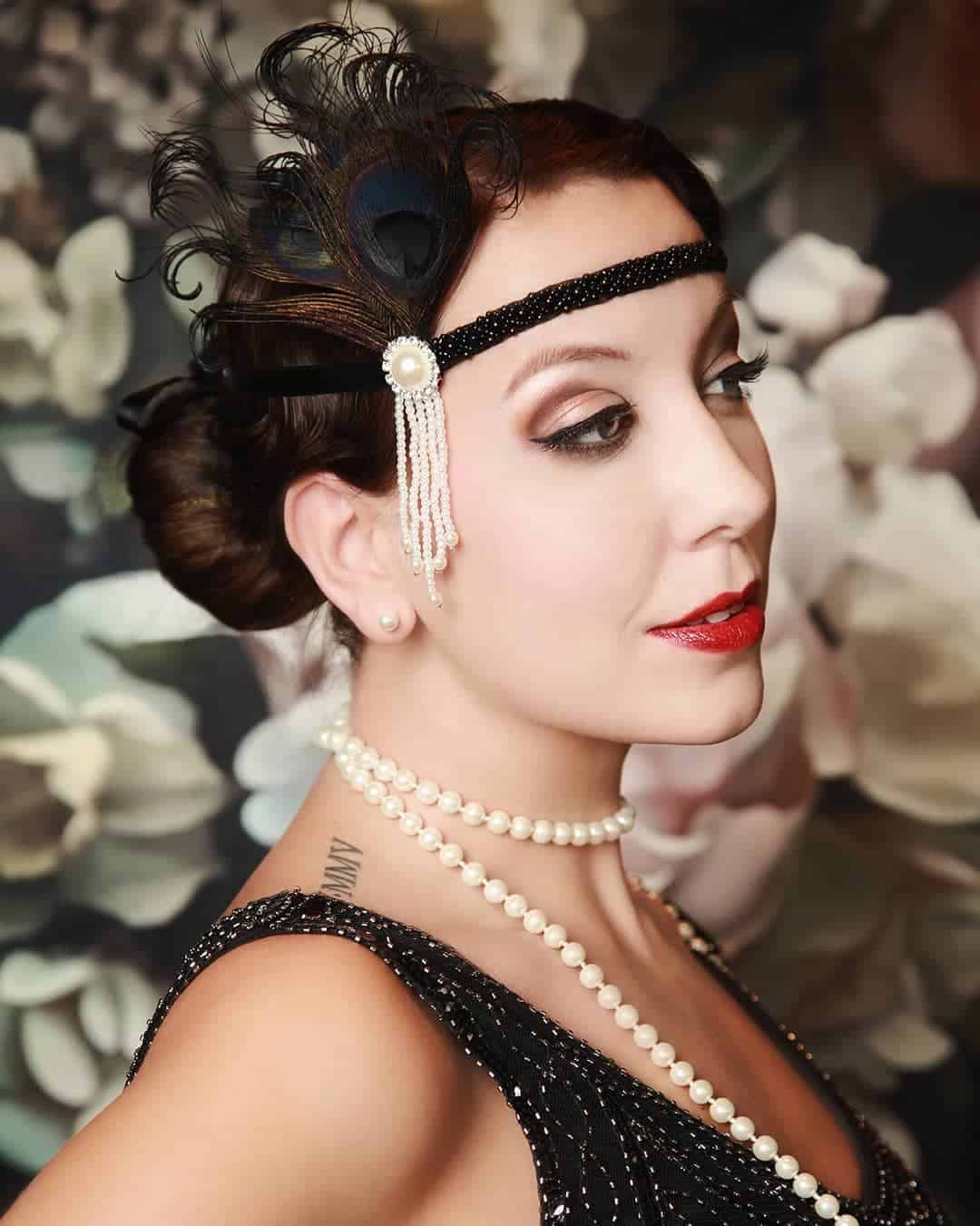 Flapper Hairstyle Long Hair