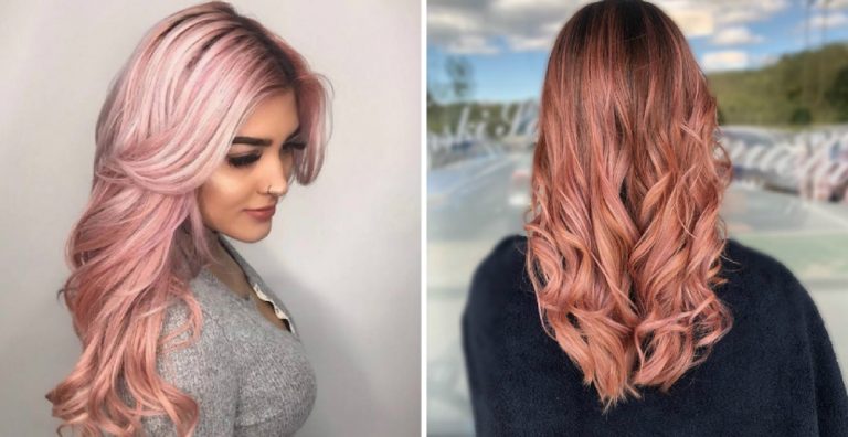 27 Sexy Trendy Dusty Rose Hairstyles