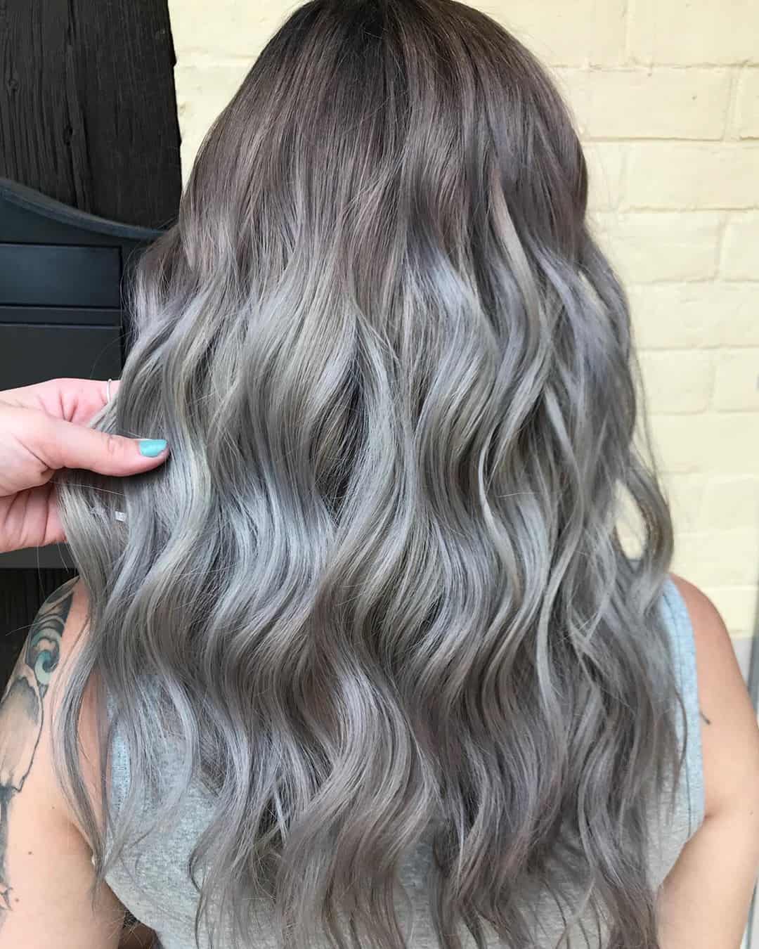 26 Varieties Of Glorious Ashy Silver Hairstyles