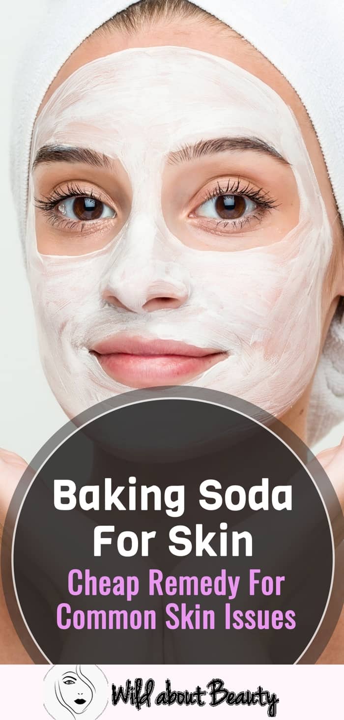 Baking soda for skin