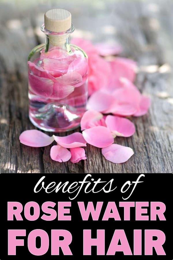 Benefits of rose water for hair