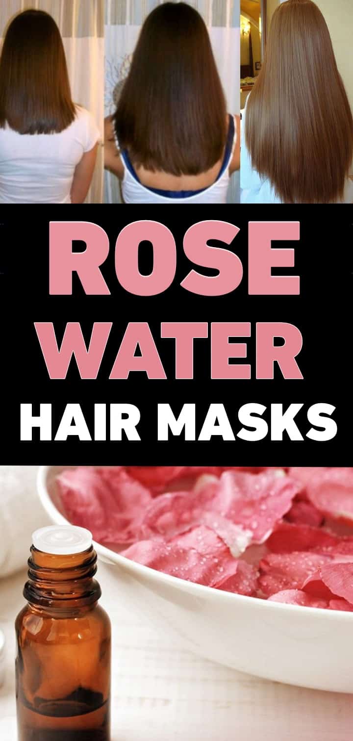 rose water hair masks