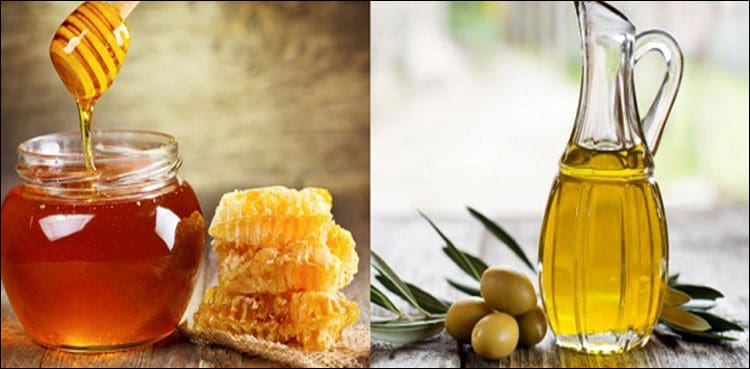 Honey and olive oil