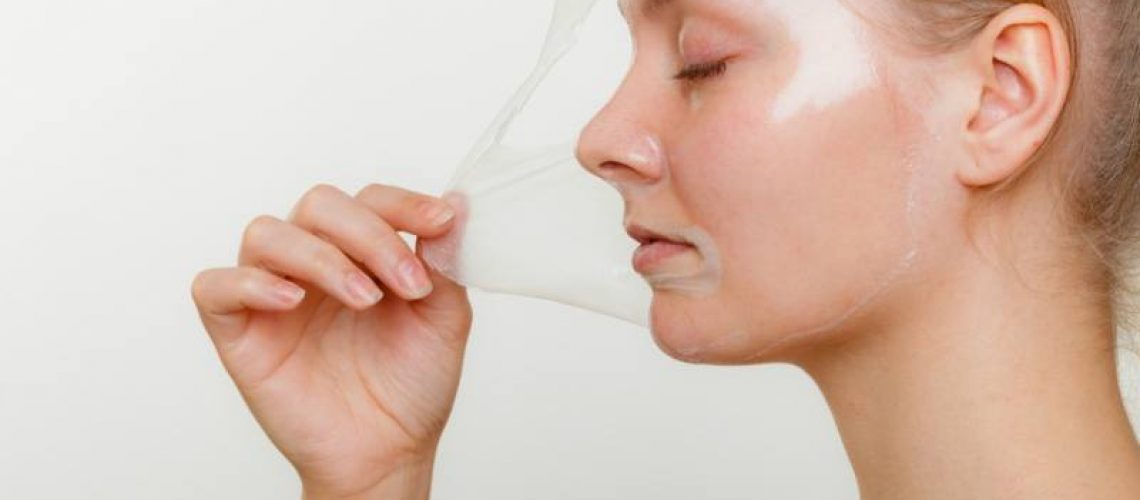 Gelatin face masks
