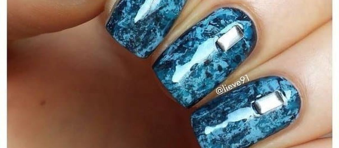 Marble nails